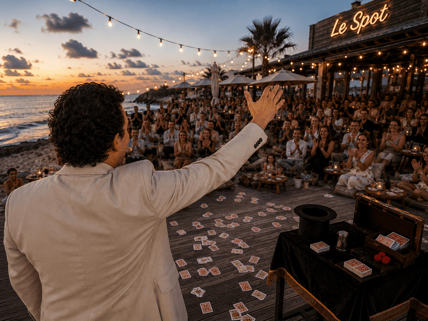 Nicolas Cardin magicien en animation à Bordeaux