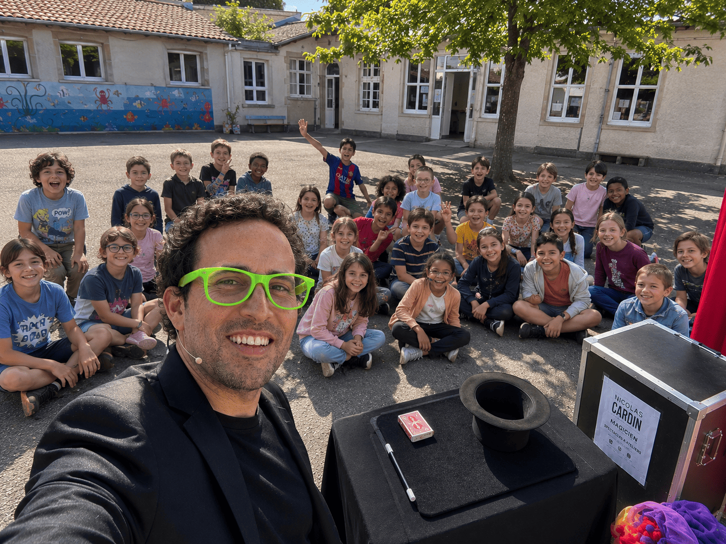 Spectacle de magie participative à Bordeaux